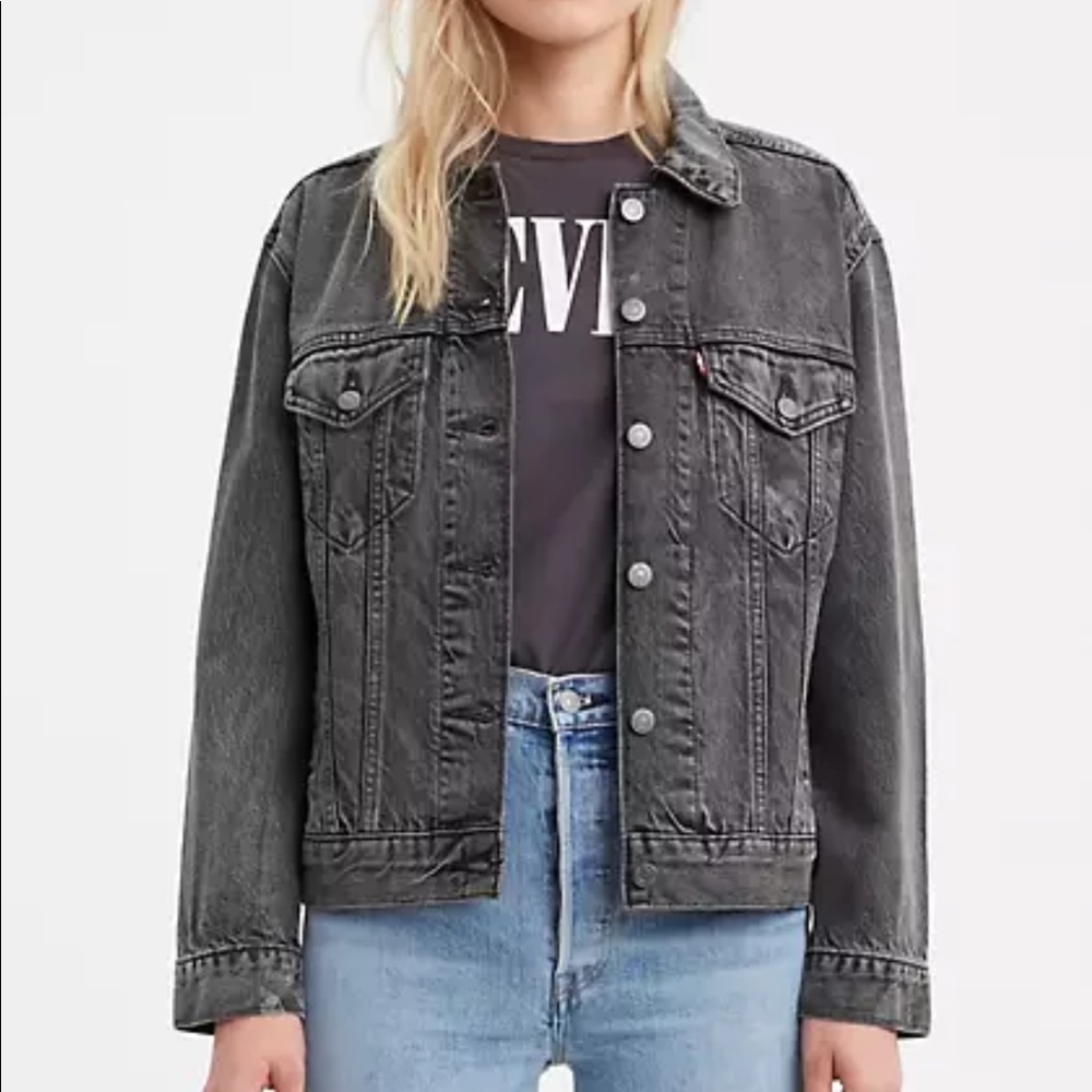 Levi’s Denim Ex-Boyfriend Trucker Jacket